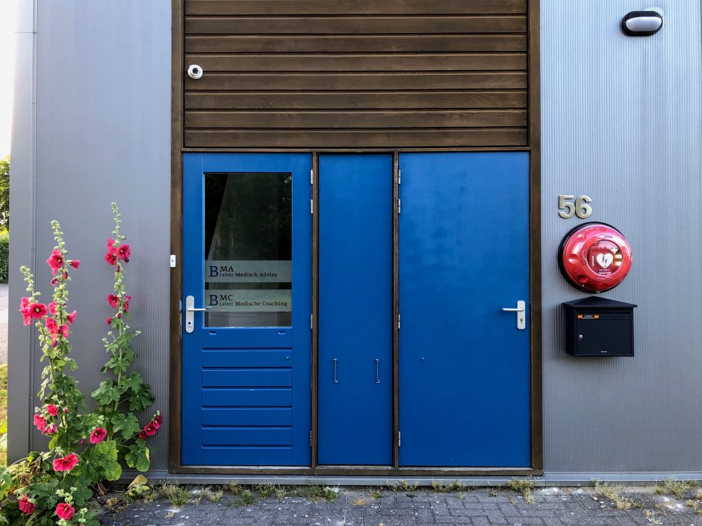 Bedrijfspand van Braber Medisch Advies aan de Handelsweg 56 in Vlissingen